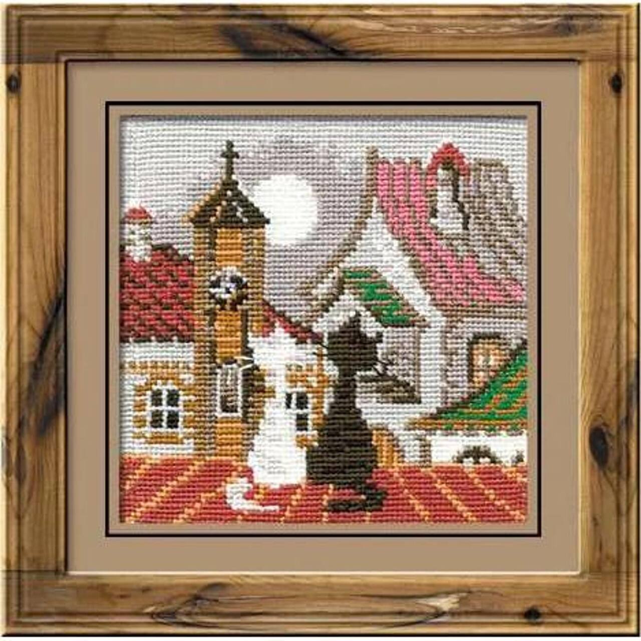 RIOLIS City & Cats Spring Counted Cross Stitch Kit
